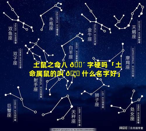 土鼠之命八 🐴 字硬吗「土命属鼠的叫 🦉 什么名字好」